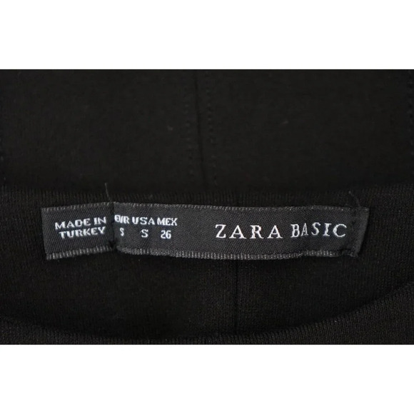 Zara Black Sleeveless Dress - Picture 3 of 9